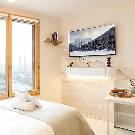 Le Leman-charmant Studio- Pres De Geneve *